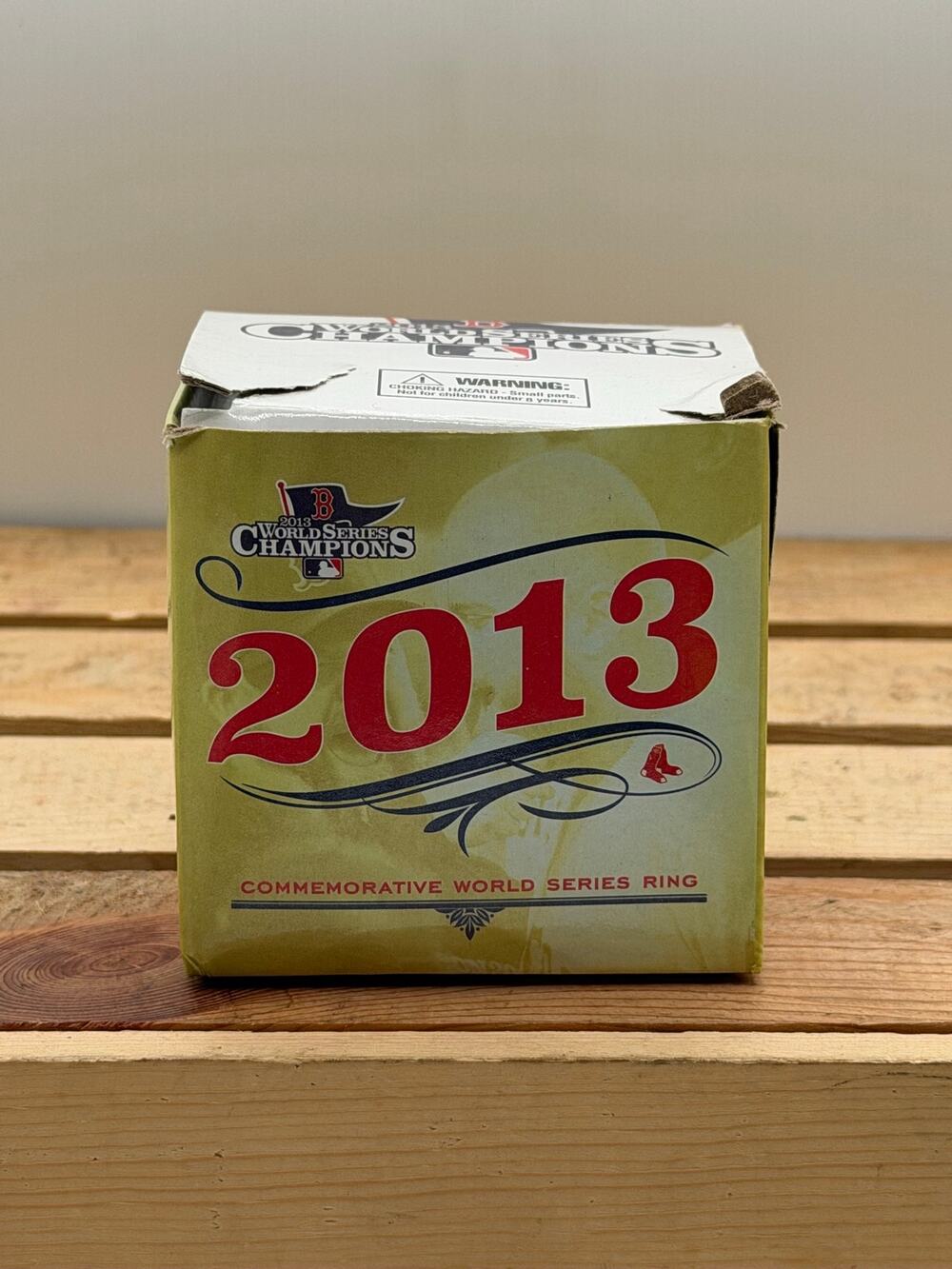 Boston Red Sox 2013 World Series Commemorative Championship Ring in Original Box